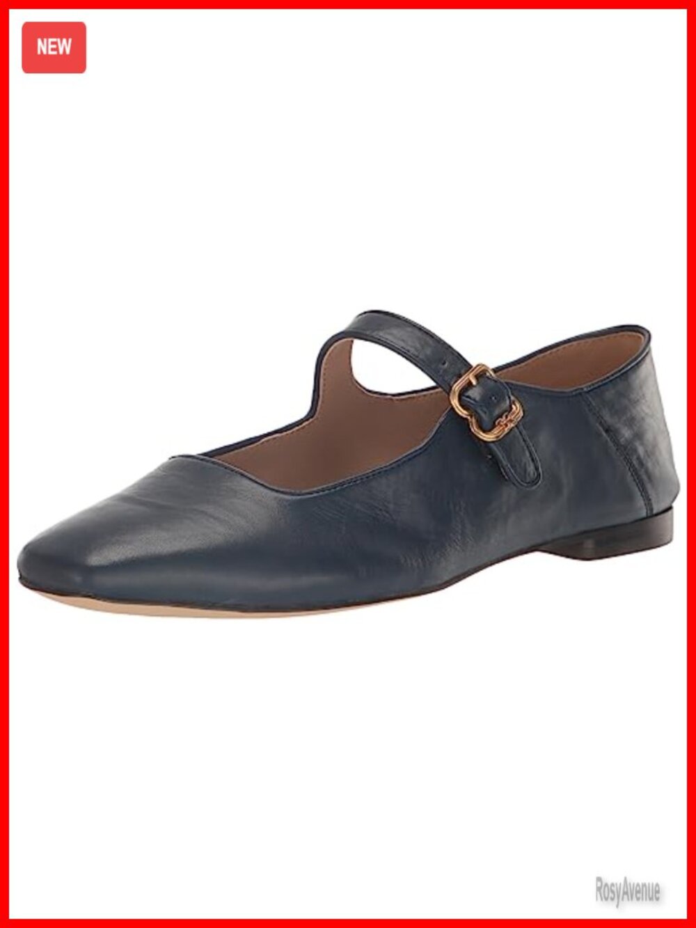 Sam Edelman Michaela Mesh Ballet Flats Mary Jane Buckle Synthetic Almond Toe